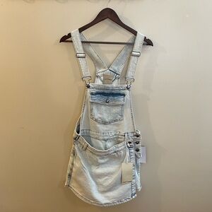 Love Tree Light Wash Denim Skort Gardengirl Overalls